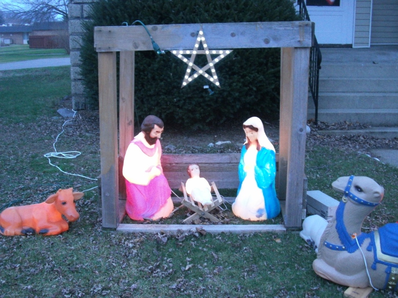 Building a Nativity Stable